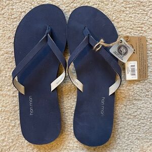 Hari Mari Navy Blue Flip Flop Sandal